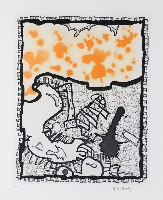 PIERRE ALECHINSKY - Traité Des Excitants Modernes - kleurenets - 1989. kopen? Bied vanaf 550!