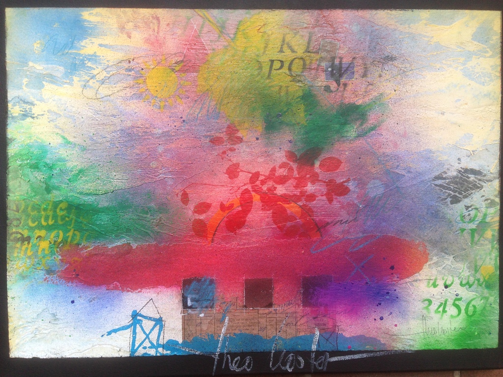 Theo koster, schilderij, indian summer verkocht voor € 55!