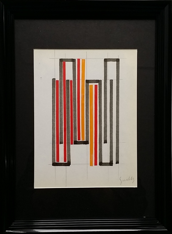 Siep van den BERG - collage op papier - gesigneerd verkocht voor € 225!