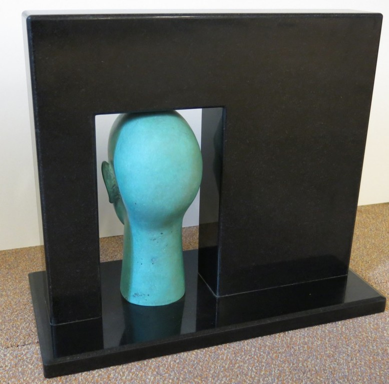 Erik Cousy: Brons en marmer, Twee gezichten kopen? Bied vanaf 250!