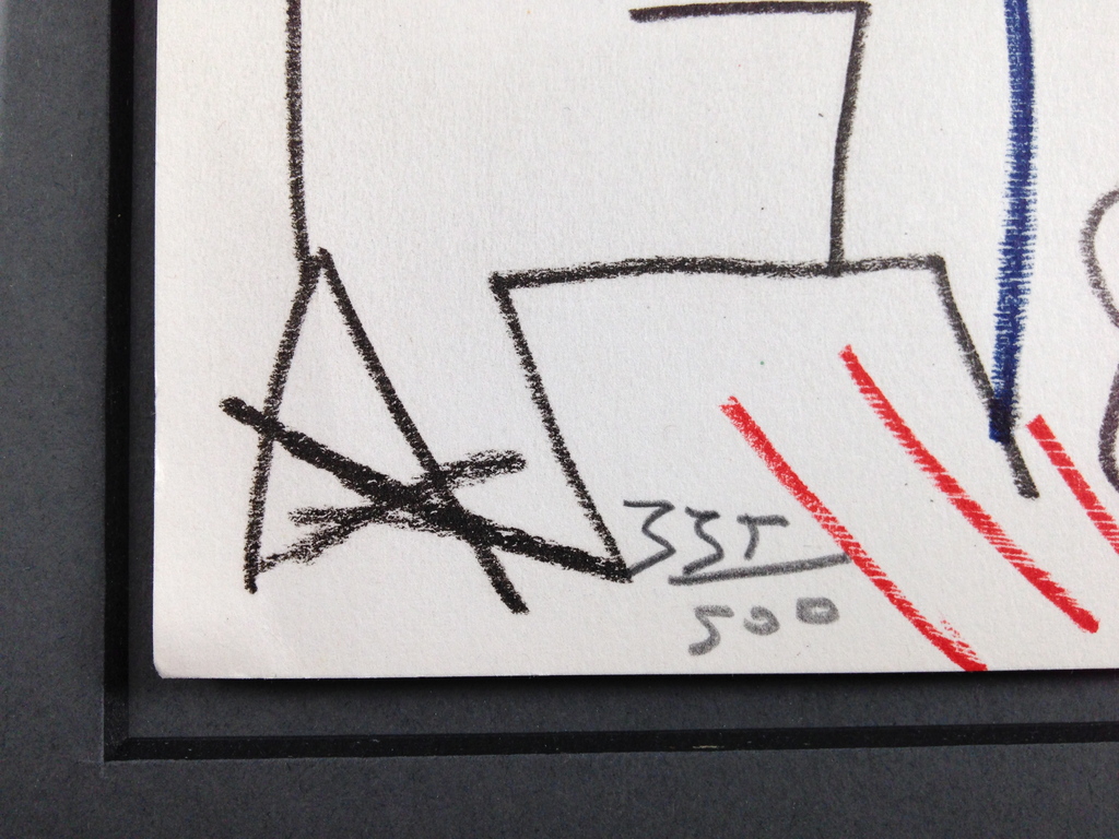 (naar) Pablo Picasso, Lithografie uit 1955 kopen? Bied vanaf 375!