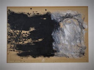 Albert Soons - Zeldzame Albert Soons (1933) "Ibiza periode" Gouache 1961 "Abstract" gesignerd kopen? Bied vanaf 1!