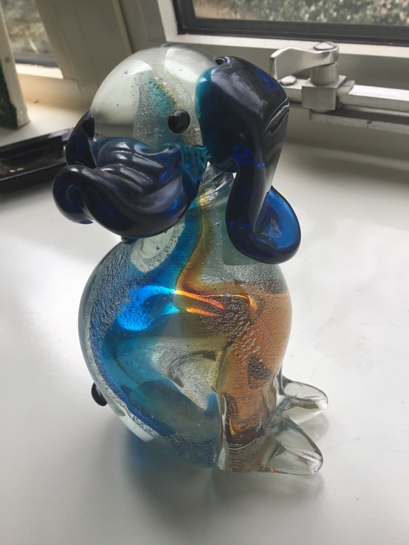 Murano glas,Pluto,sommerso en incalmo met zilver 999 kopen? Bied vanaf 40!