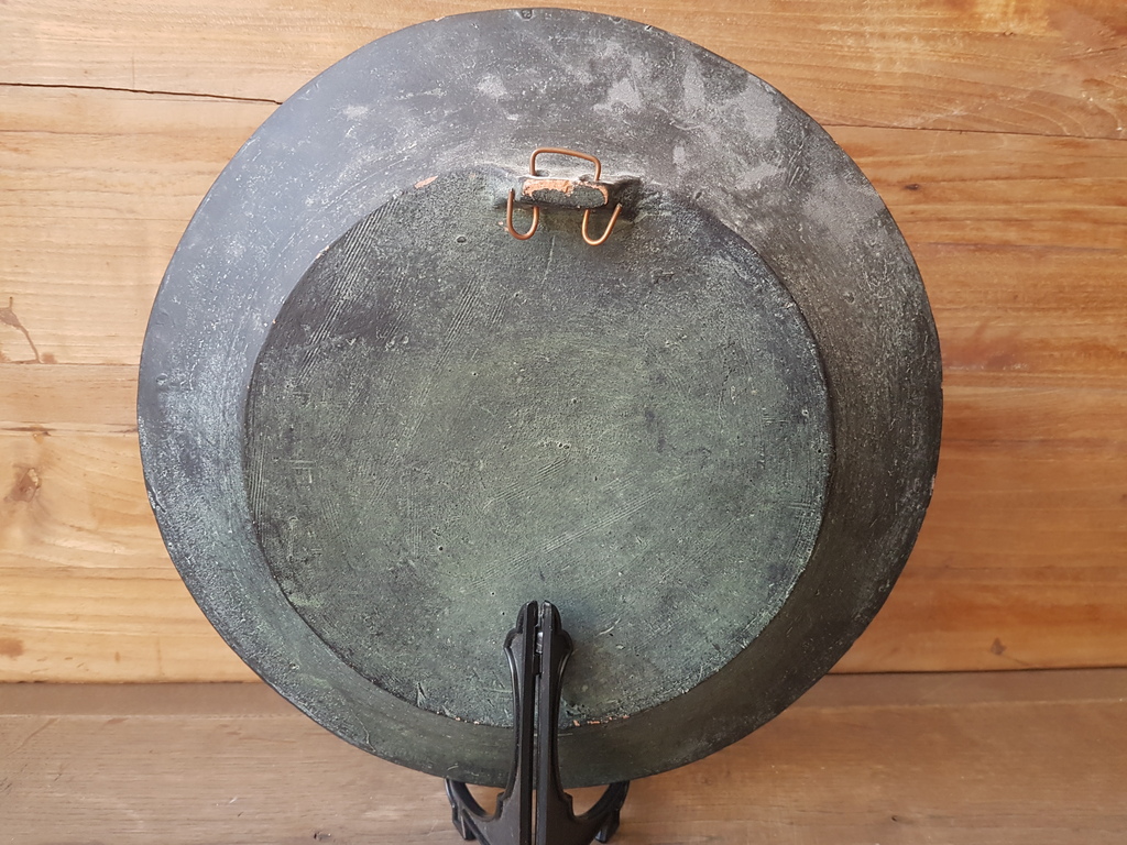 Art Nouveau keramiek spreukenbord met decoratie in ringeloor techniek kopen? Bied vanaf 1!