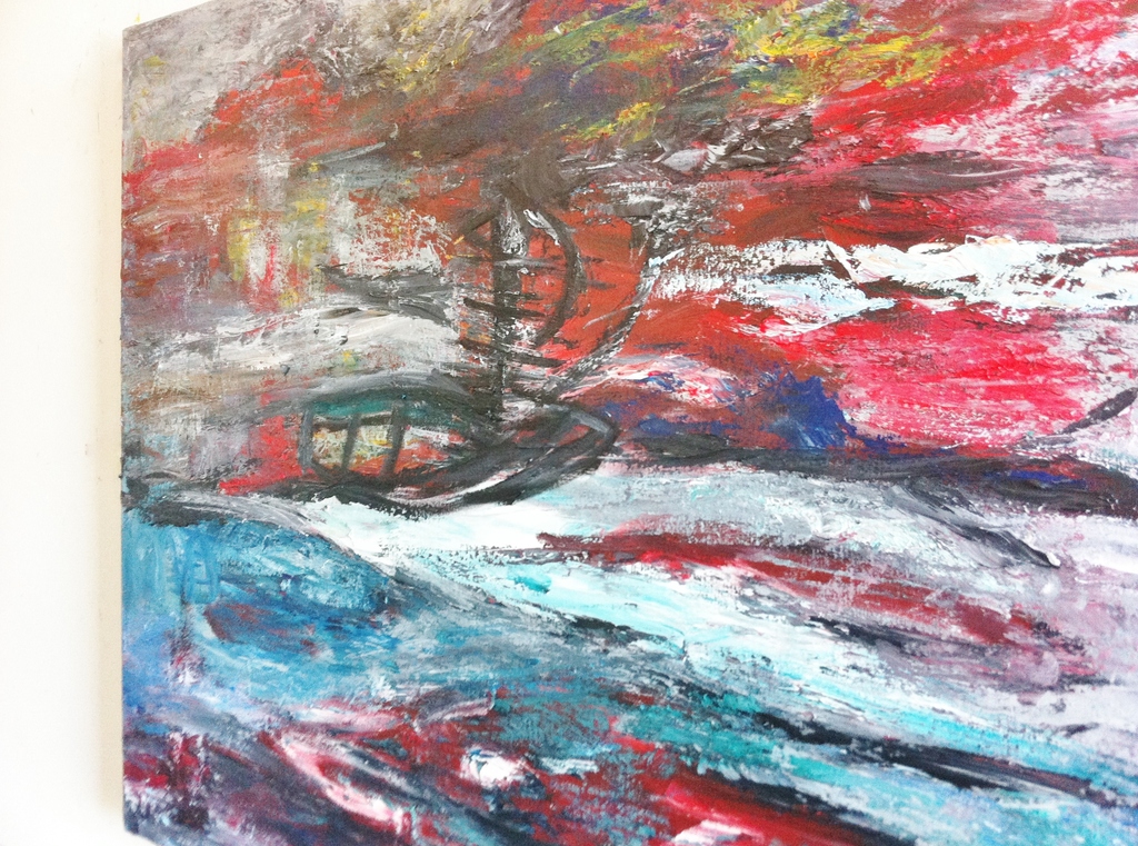 John Foppen -"As wild as it can be......"Olieverf op 3D canvas -gesigneerd -2016 kopen? Bied vanaf 129!