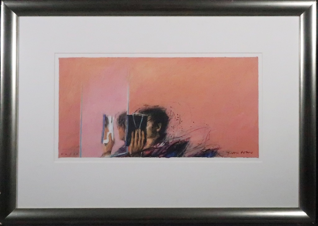 Peter Wever: Handgekleurde Ets, Geschlossene Gesellschaft - Ingelijst (groot) kopen? Bied vanaf 50!