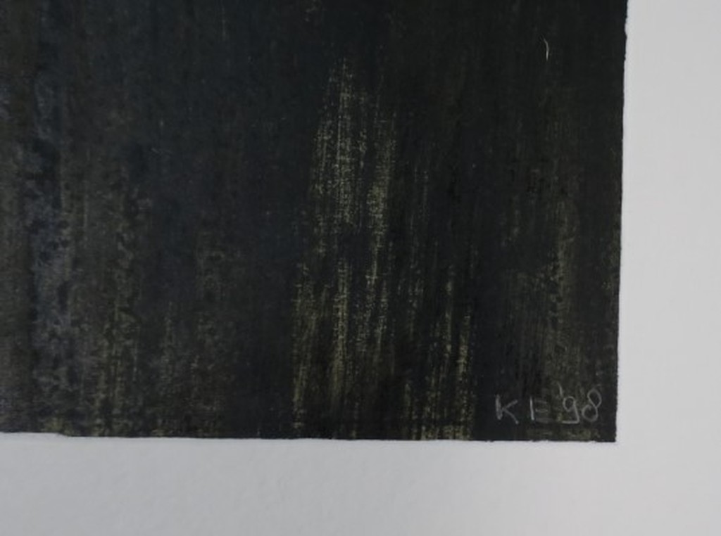 Karin Elfrink: Oostindische inkt en lak op papier, Muren VI kopen? Bied vanaf 1!