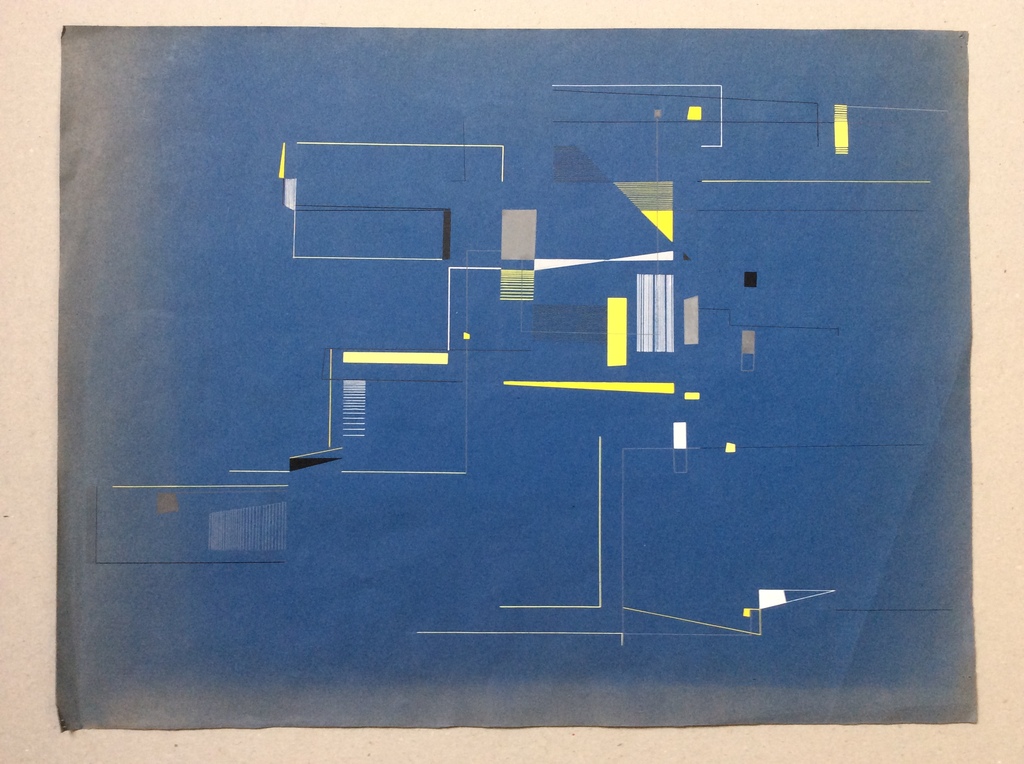 Kunstenaar onbekend  - gouache op papier, gesigneerd kopen? Bied vanaf 1!