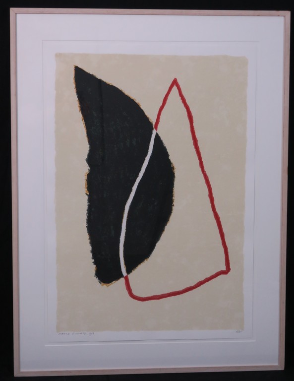 Harrie Gerritz: Zeefdruk, De Toren - Ingelijst (groot) kopen? Bied vanaf 70!