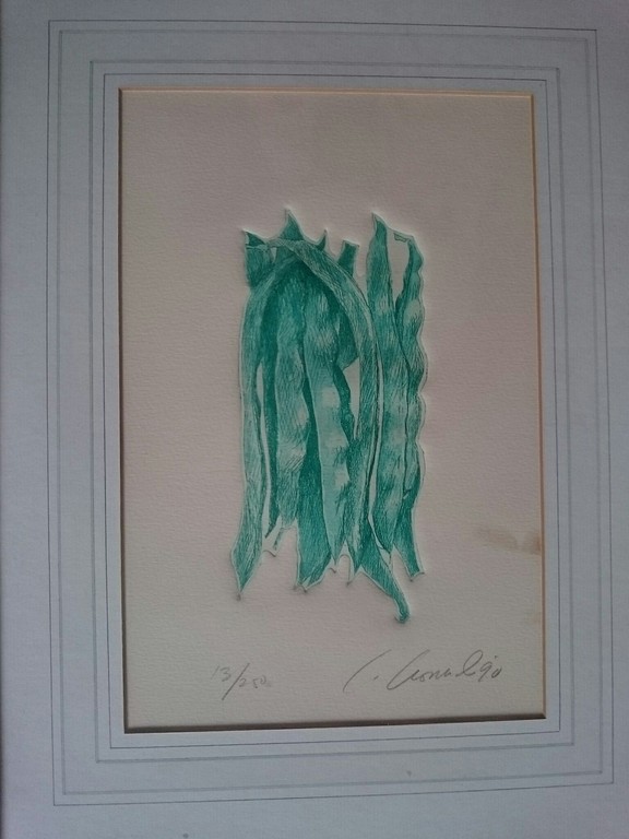 Lot van 2 kleurenetsen van dezelfde kunstenaar kopen? Bied vanaf 1!