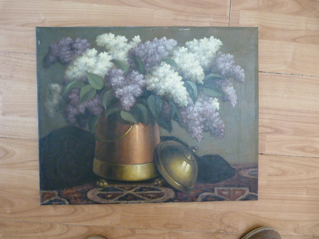 Willem de Kok ( 1883 - 1959 ) - schilderij - stilleven. verkocht voor € 55!