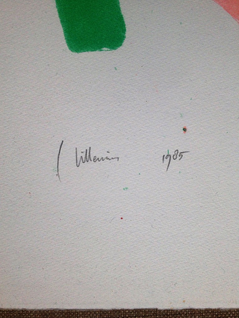 Jaap Hillenius: Zeefdruk, Portret van Marja kopen? Bied vanaf 1!