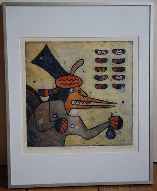 Lily Corver: Ets / Aquatint, communicatie kopen? Bied vanaf 30!