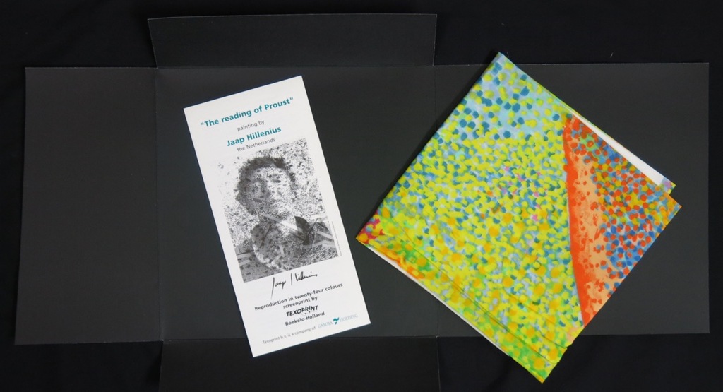 Jaap Hillenius: Zeefdruk op katoenzijde, The reading of Proust kopen? Bied vanaf 20!