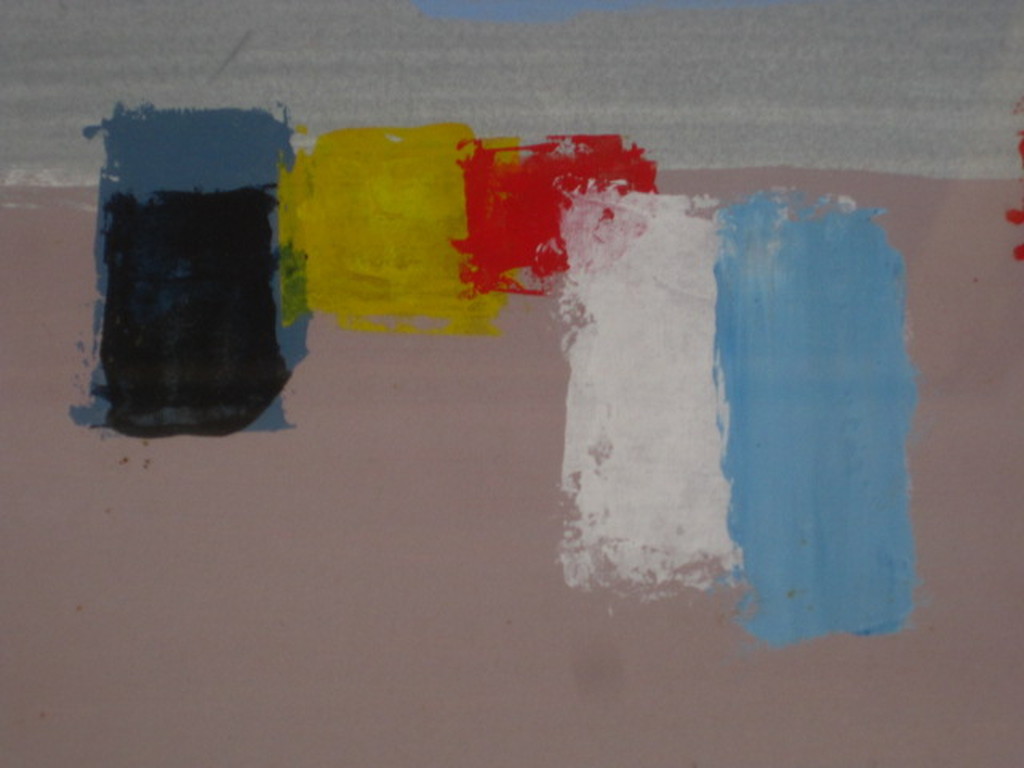 Interessant Frans? schilderij "Rammasage des Coques" gesigneerd en gedateerd  kopen? Bied vanaf 1!