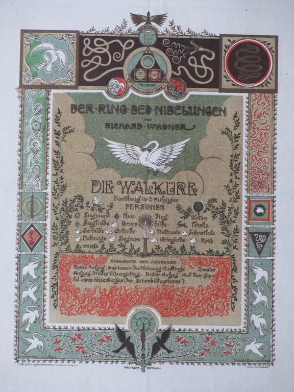 Anton Molkenboer, Die Walküre, Kleurenlitho kopen? Bied vanaf 1!