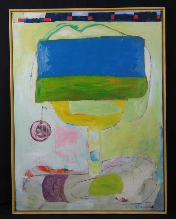 Meertje Kaal: Olieverf op doek, Ver gezicht - Ingelijst (groot) kopen? Bied vanaf 50!