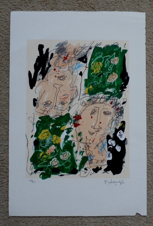 Kees Salentijn - litho - handgesigneerd  kopen? Bied vanaf 55!