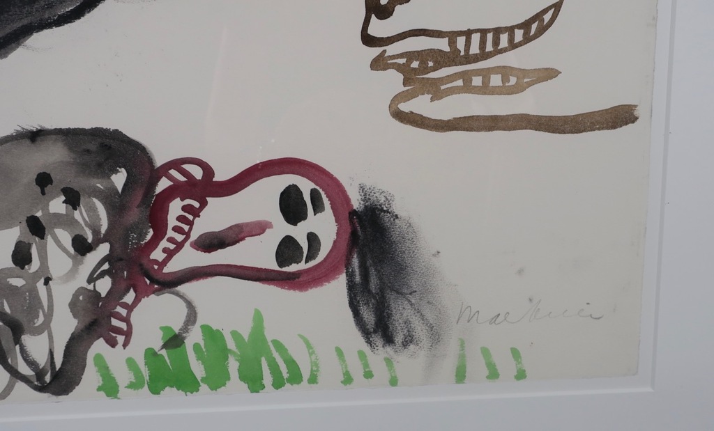 Anton Martineau: Gemengde techniek, Z.T. - Ingelijst (Groot) kopen? Bied vanaf 150!