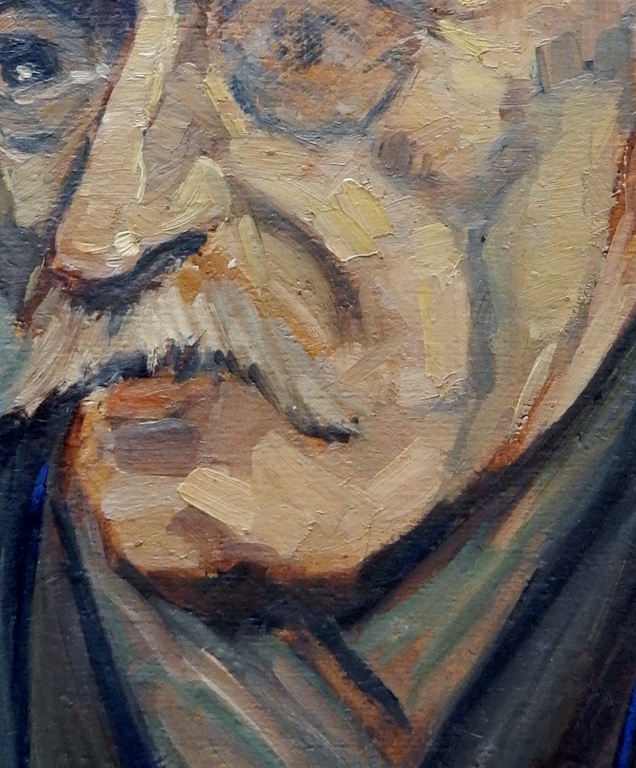 Job Frese (1914-1986) - Olieverf - Portret oude man kopen? Bied vanaf 1!