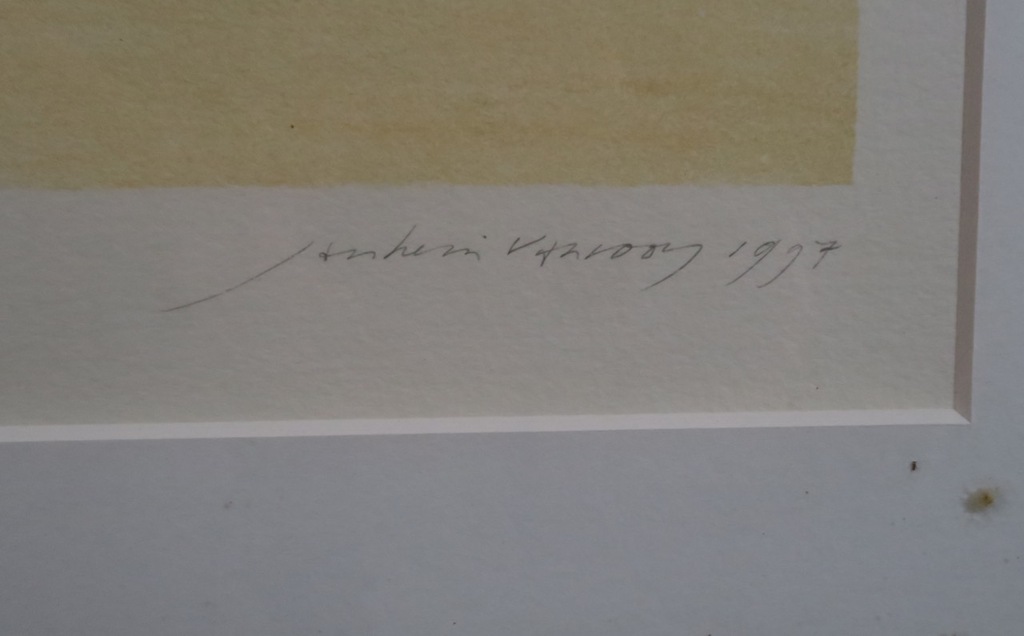 Jan Hein van Rooy: Litho, Sierra de baza - Ingelijst kopen? Bied vanaf 20!