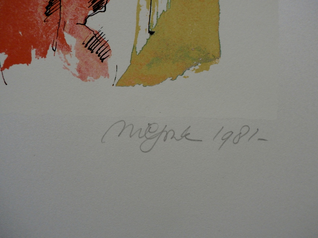 Nic Jonk - Portfoliomap - 3 zeefdrukken - 1981 kopen? Bied vanaf 199!