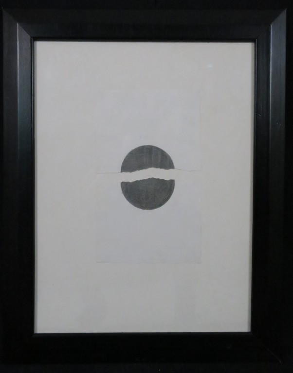 Maria van Elk: Potloodtekening, Hart Ford Beach - Ingelijst kopen? Bied vanaf 40!