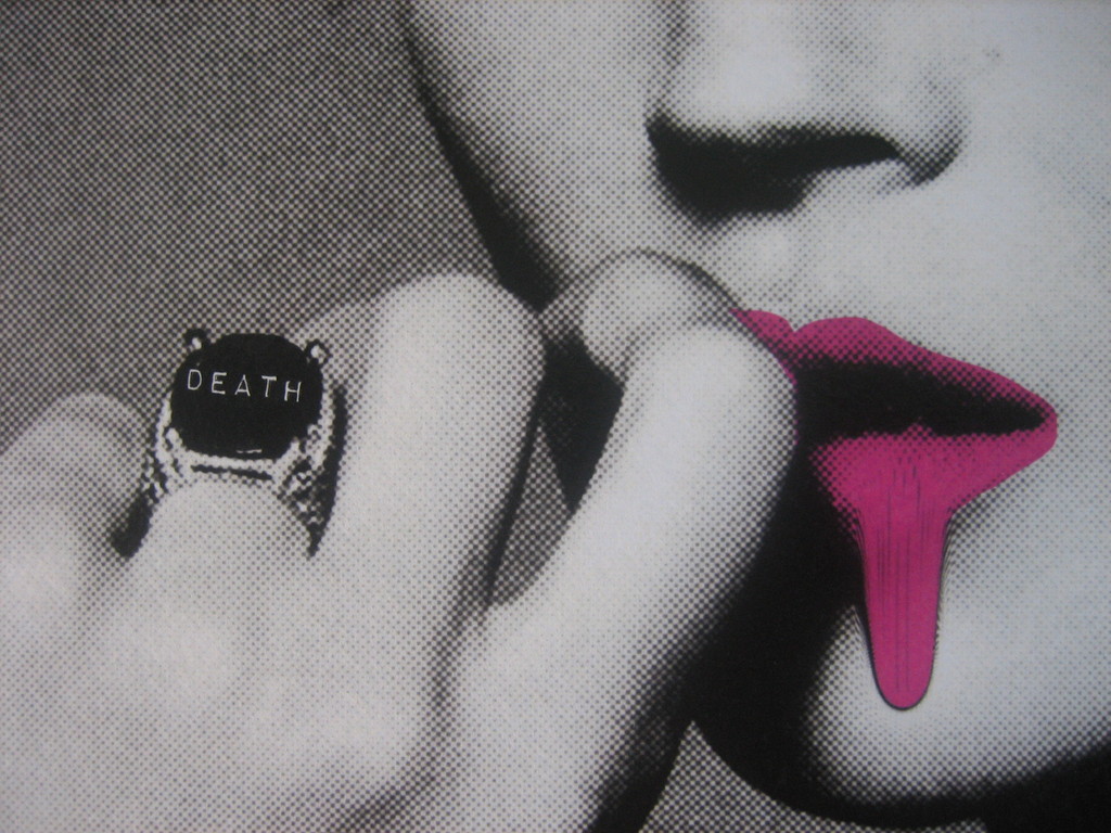 DEATH NYC Limited Edition Art print Graffiti Signed "Kate Moss " Rare 2012 kopen? Bied vanaf 1!