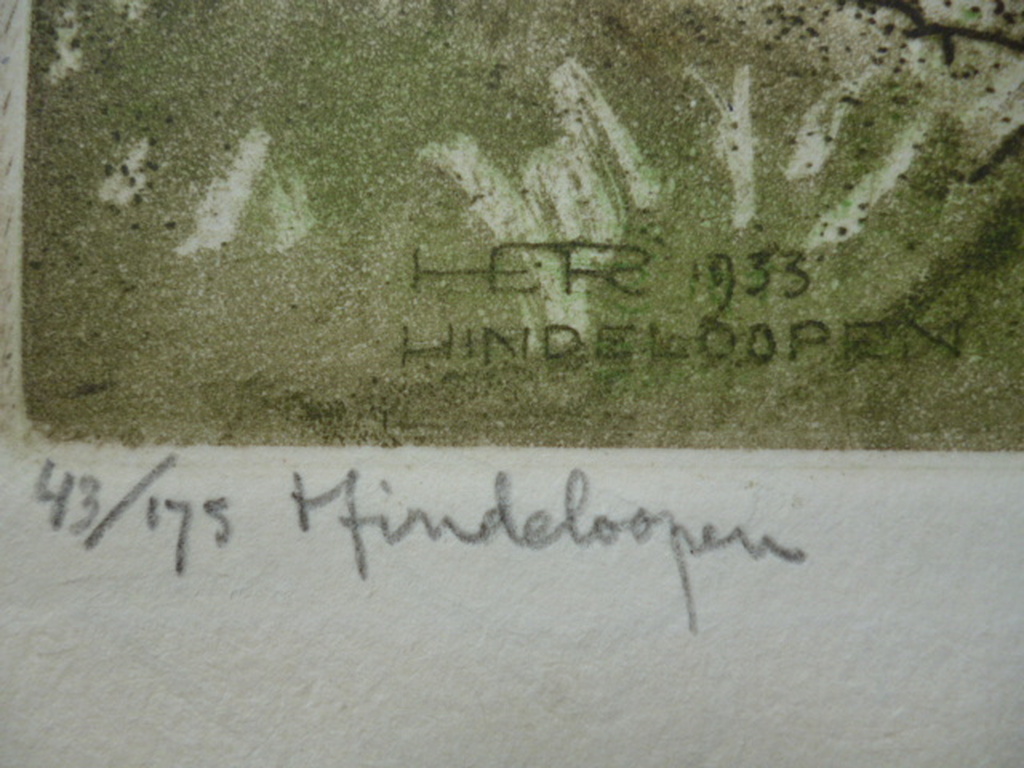 Hendrikus Elias Roodenburg  - kleurenets - Hindeloopen kopen? Bied vanaf 85!