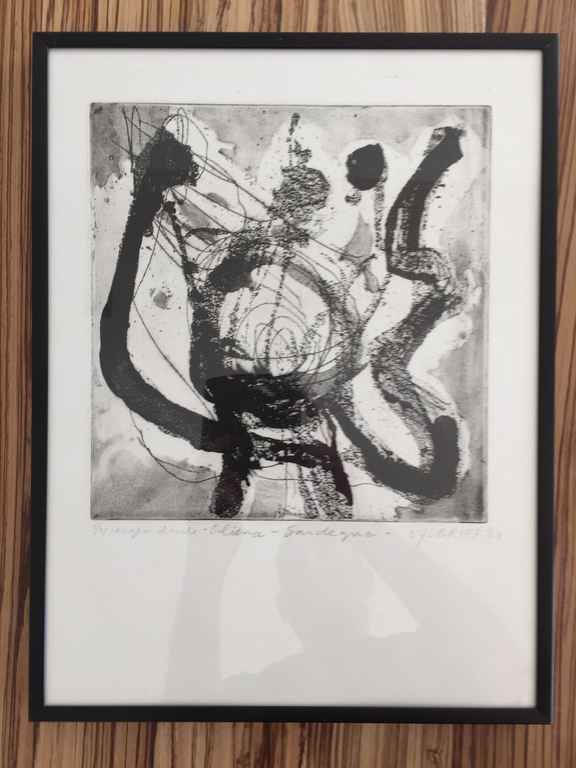 Twee vroege werken, etsen verkocht voor € 100!