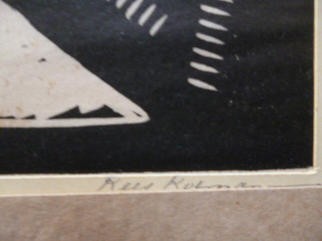 Kees Koeman - houtsnede - Beo kopen? Bied vanaf 50!