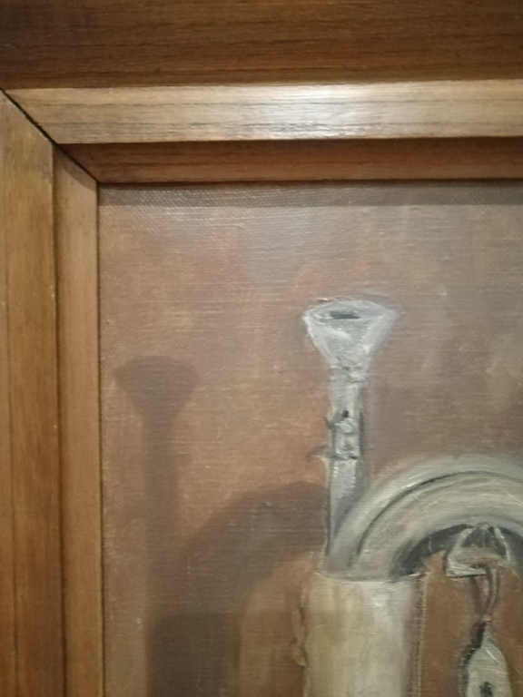 onbekend kunstenaar - stilleven 'café tafereel ' - periode rond1900 -olieverf  kopen? Bied vanaf 1!