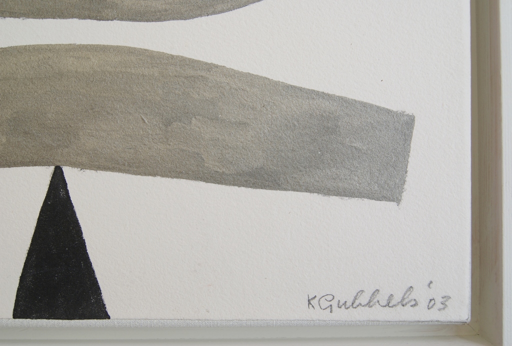 Klaas Gubbels origineel werk op papier/doek - 2003 kopen? Bied vanaf 750!