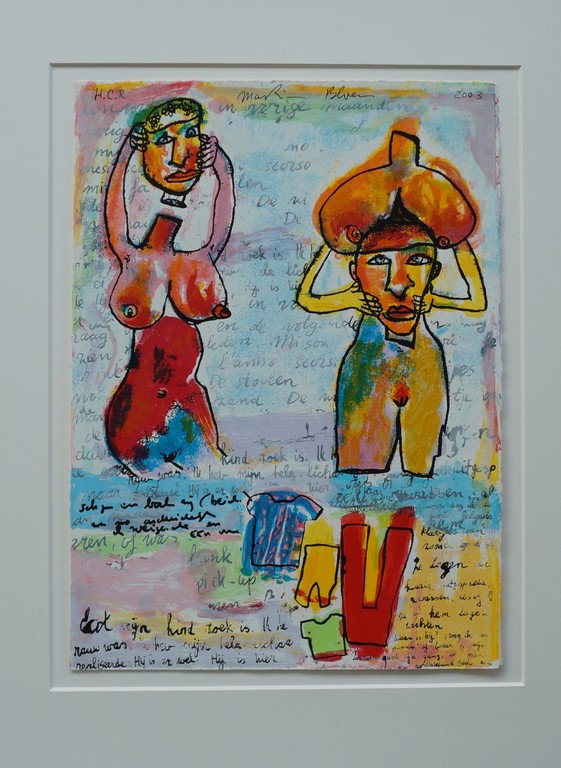Marion Bloem - gesigneerde zeefdruk - 2003 kopen? Bied vanaf 20!