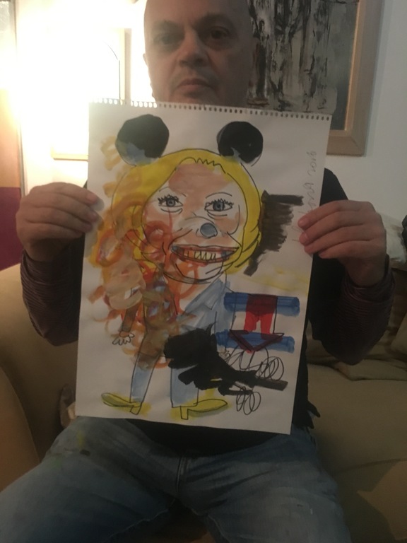 Peter Klashorst: Origineel werk, Mickey mouse  kopen? Bied vanaf 1!