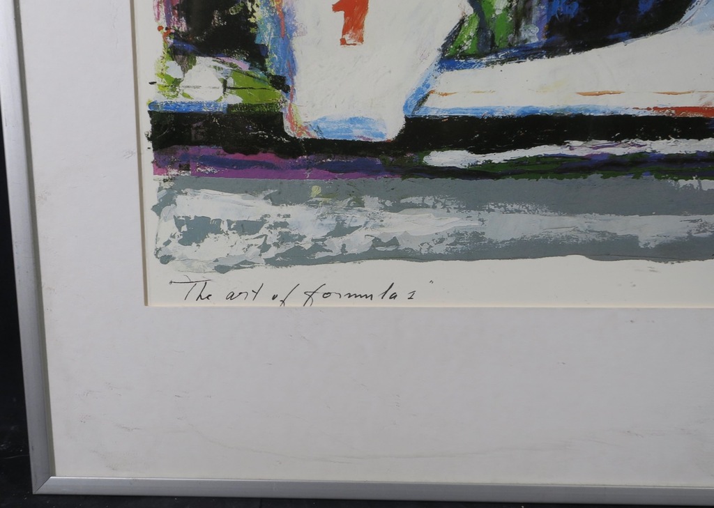 Onbekend gesigneerd: Zeefdruk, The Art of Formula 1 - Ingelijst kopen? Bied vanaf 1!