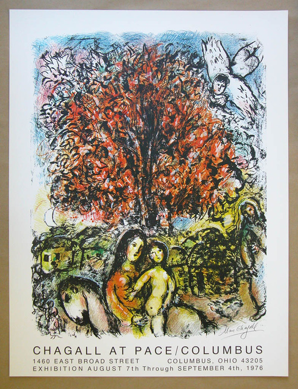 Marc Chagall, kleurenlitho, 'Sainte Famille' kopen? Bied vanaf 35!