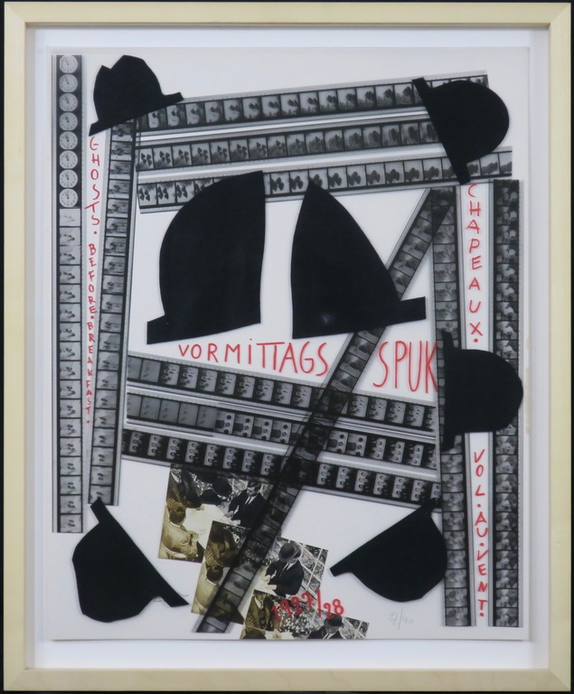 Hans Richter: Collage op transparante folie, Vormittagsspuk - Ingelijst  kopen? Bied vanaf 350!