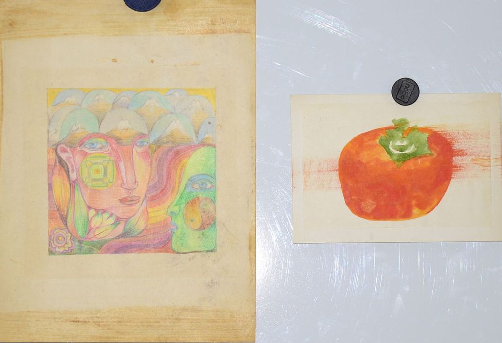 Ernst Vijlbrief: Gemengde techniek. Twee originele werken verkocht voor € 35!