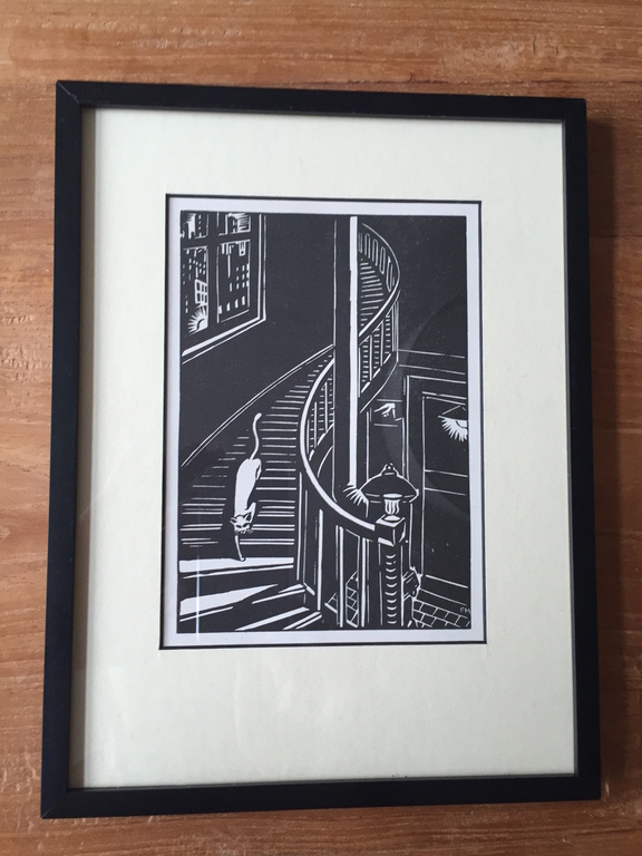 Frans Masereel, houtsnede uit "La Ville" 1928 verkocht voor € 50!