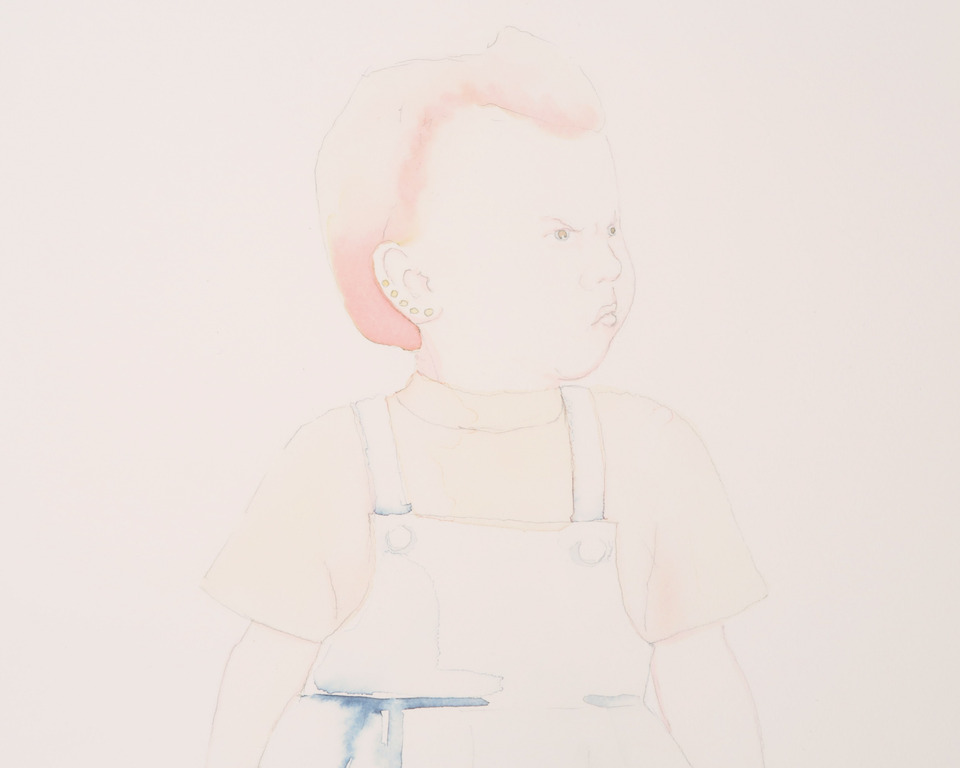 Jacquelyn Tough: Aquarel, Zonder titel kopen? Bied vanaf 40!