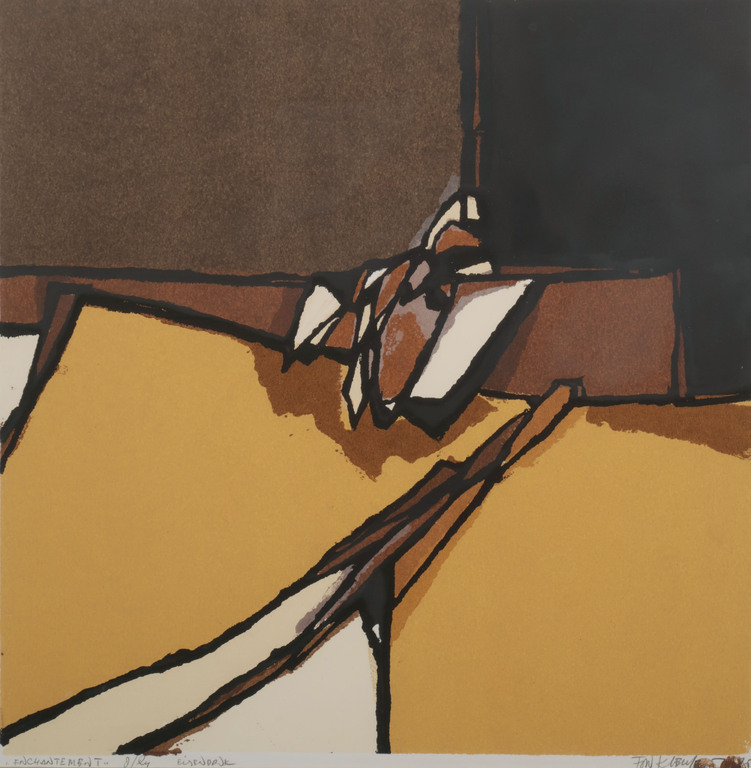 Fon Klement: Boardsnede, Echantement - Ingelijst kopen? Bied vanaf 90!