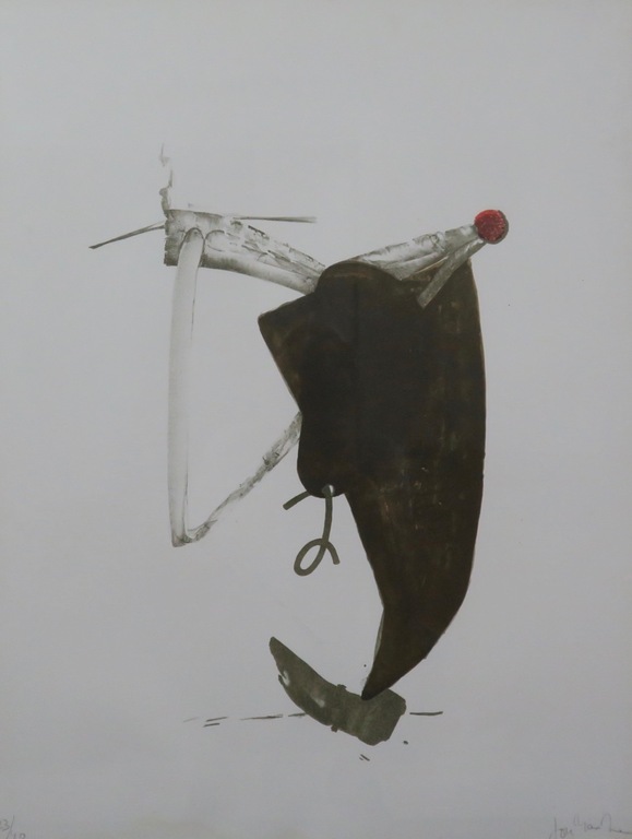 Jon Marten: Litho, Zonder titel - Ingelijst kopen? Bied vanaf 1!