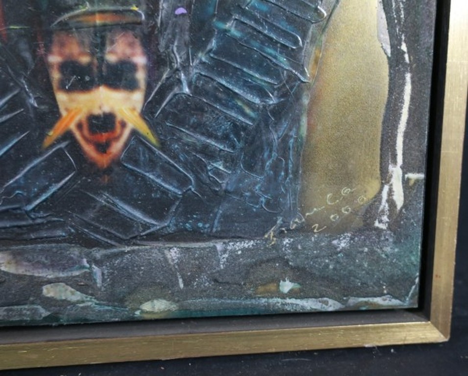 Franca Muller Jabusch: Handbeschilderde foto, Uit de diepte omhoog - Ingelijst kopen? Bied vanaf 40!