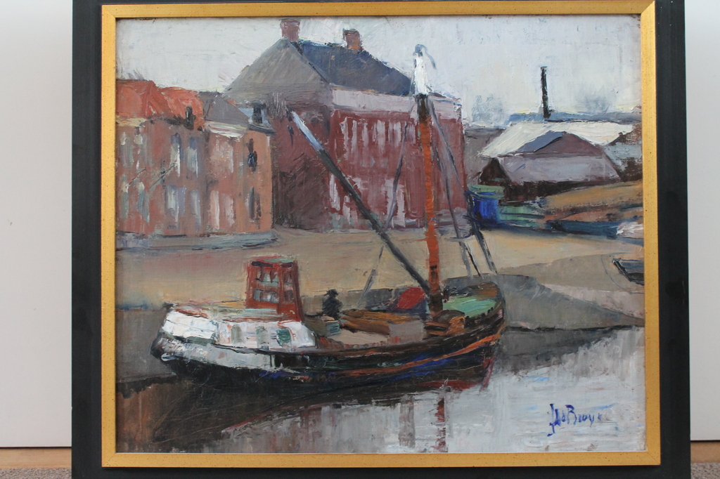 Afgemeerde viskotter in Antwerpen kopen? Bied vanaf 195!