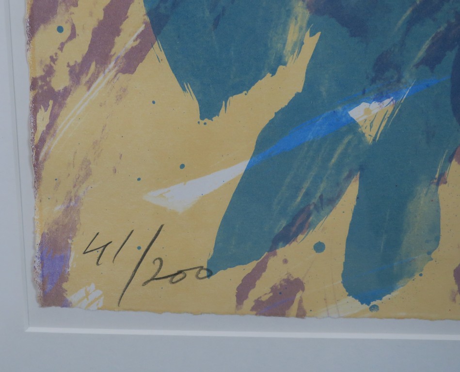 Jan Cremer: Zeefdruk, Kaukasus - Ingelijst kopen? Bied vanaf 150!