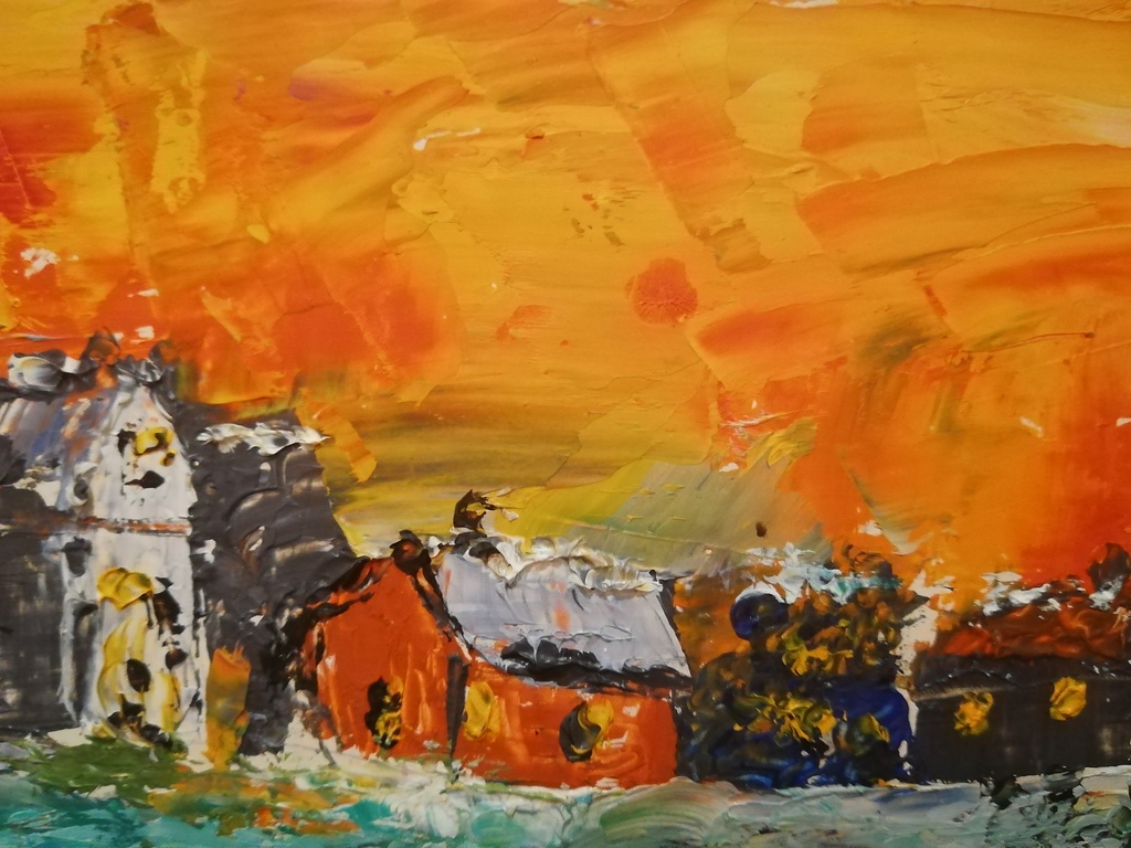 mooi onbekend schilderij,gesigneerd maar onleesbaar voor mij,olieverf op paneel, kopen? Bied vanaf 1!