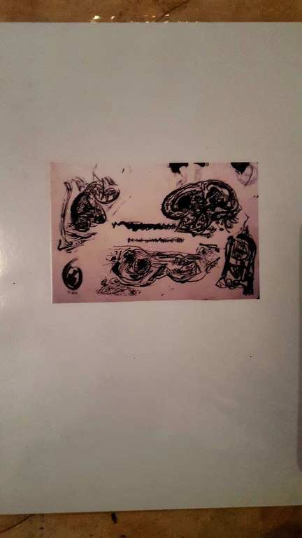 Theo Wolvecamp, inkt tekening op papier (dubbelzijdig) kopen? Bied vanaf 750!