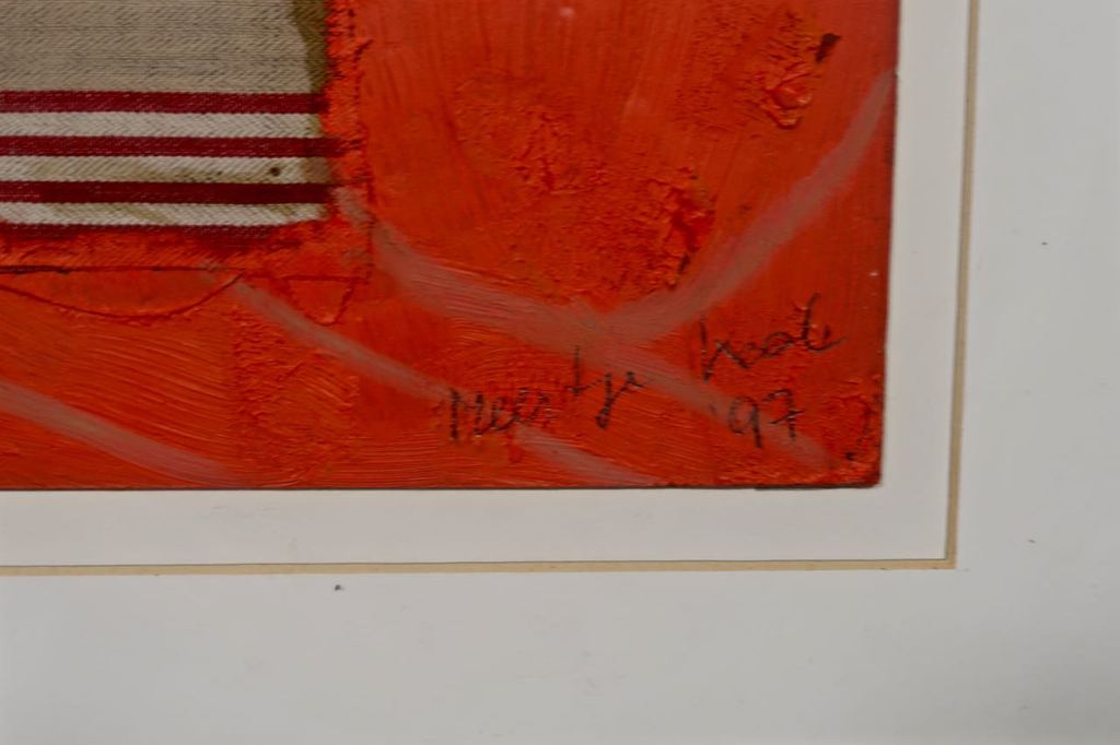 Meertje Kaal: Olieverf op karton, Verbazing is wijsheid - Ingelijst kopen? Bied vanaf 1!