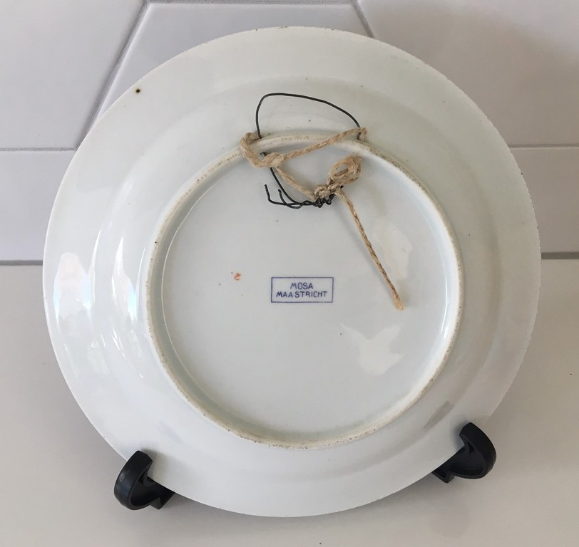 Mosa - Art deco bord int. Euharistisch congres 1924 in Amsterdam kopen? Bied vanaf 1!